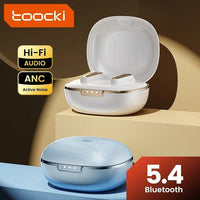 Toocki ANC Bluetooth 5.4 Wireless Earbuds with ENC Mic
