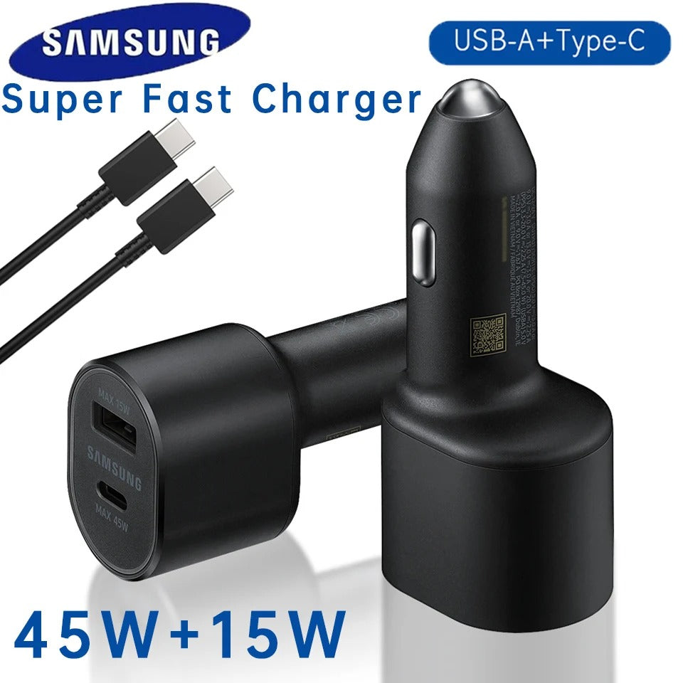 Samsung 60W Dual-Port Car Charger