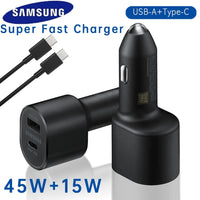 Samsung 60W Dual-Port Car Charger