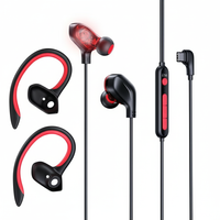 Baseus GAMO 3D Type-C Wired Gaming Earphones (Black)
